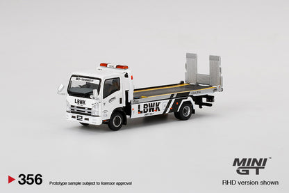 #356 - Isuzu N-Series Vehicle Transporter LBWK (White)