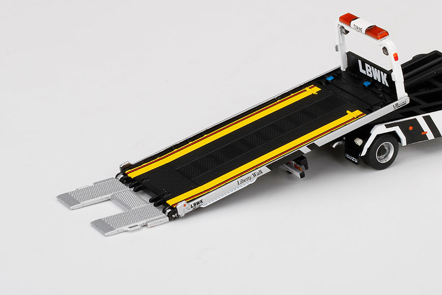 #356 - Isuzu N-Series Vehicle Transporter LBWK (White)