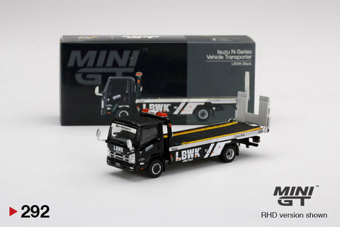 #292 - Isuzu N-Series Vehicle Transporter LBWK (Black)