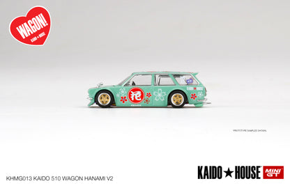 #013 - Datsun KAIDO 510 Wagon Hanami V2 (Light Green)
