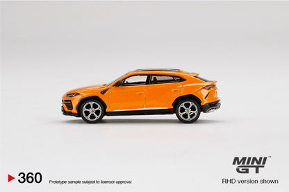 #360 - Lamborghini Urus Arancio Borealis