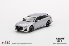 #372 - Audi RS 6 Avant Carbon Black Edition (Florett Silver)