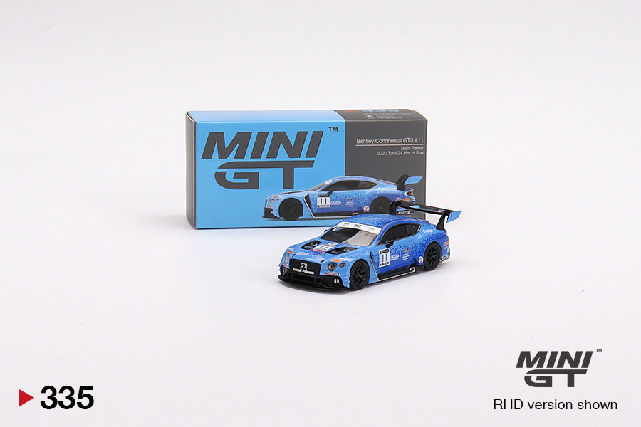#335 - Bentley Continental GT3 #11 2020 Total 24 Hrs of Spa