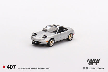 #407 - Mazda Miata MX-5 (NA) Tuned Version (Silver Stone Metallic Silver)