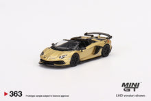 #363 - Lamborghini Aventador SVJ Roadster Oro Elios