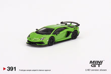 #391 - Lamborghini Aventador SVJ Verde Mantis