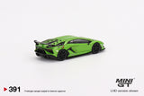 #391 - Lamborghini Aventador SVJ Verde Mantis