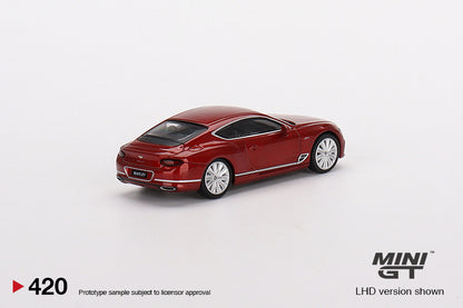 #420 - Bentley Continental GT Speed 2022 (Candy Red)
