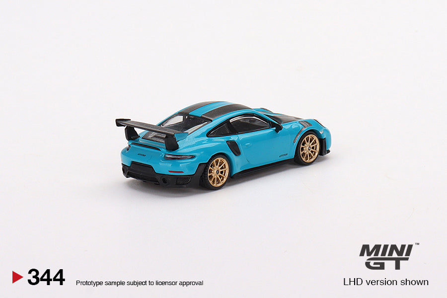 344 - Porsche 911 (991) GT2 RS Weissach Package (Miami Blue