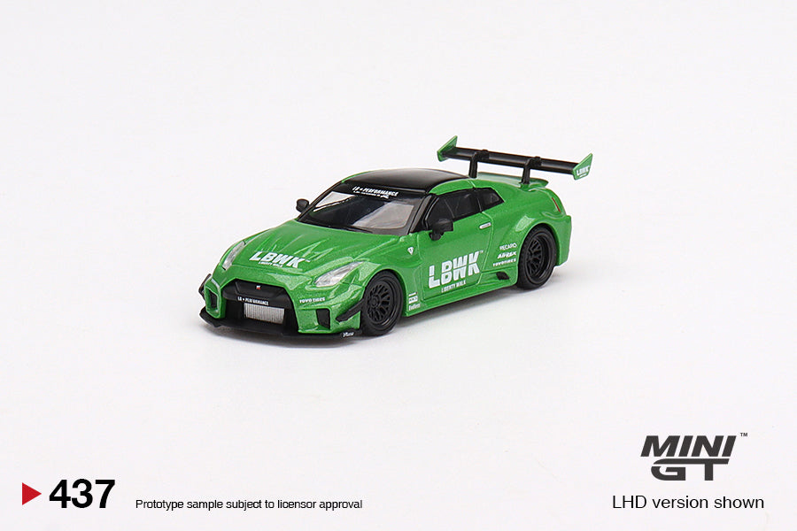 #437 - LB-Silhouette WORKS GT NISSAN 35GT-RR Ver.2 (Apple Green)