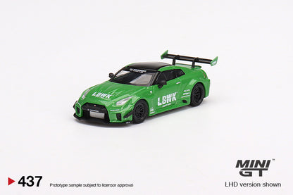#437 - LB-Silhouette WORKS GT NISSAN 35GT-RR Ver.2 (Apple Green)