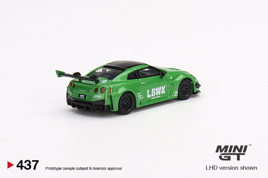 #437 - LB-Silhouette WORKS GT NISSAN 35GT-RR Ver.2 (Apple Green)