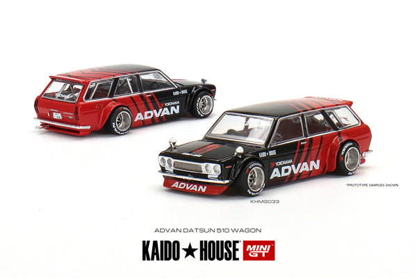 033 - Datsun 510 Wagon (ADVAN) KAIDO☆HOUSE – Modelmatic