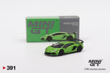 #391 - Lamborghini Aventador SVJ Verde Mantis