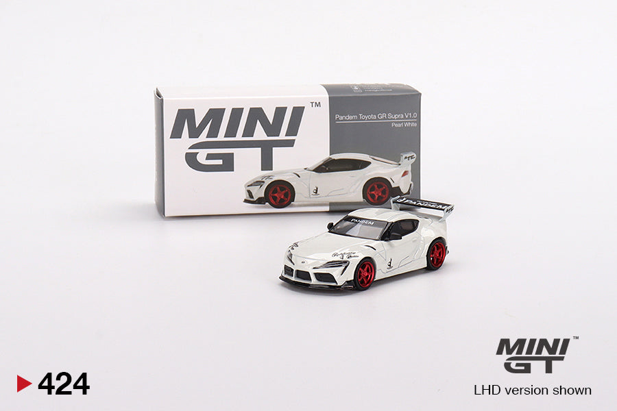 #424 - Pandem Toyota GR Supra V1.0 (Pearl White) – Modelmatic