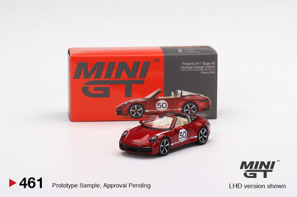 #461 - Porsche 911 Targa 4S / Heritage Design Edition (Cherry Red)