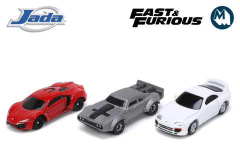 Nano Hollywood Rides - Fast & Furious (Lykan, Ice Charger & Toyota Supra)