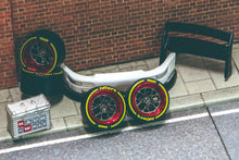 1:64 AL13 Wheels DC 003 (Red / Black)