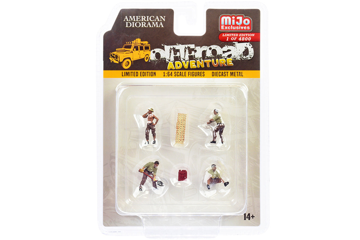1:64 American Diorama Off-Road Adventure Set (AD-76492)