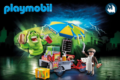 Ghostbusters Hot Dog Stand with Slimer (9222)
