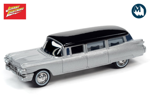 1959 Cadillac Hearse (Silver & Black)