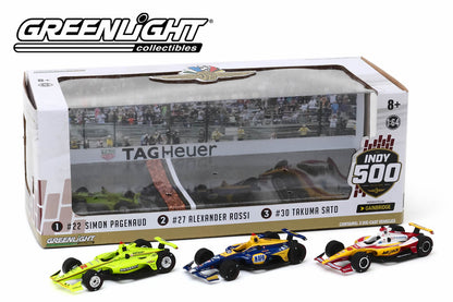 2019 Indianapolis 500 Podium 3-Car Set
