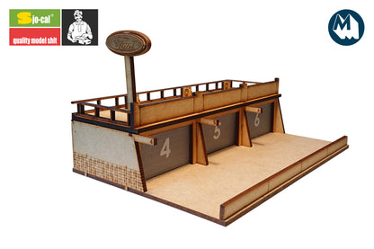 1:64 Diorama Kit - Pit Lanes 4, 5 & 6 (Ford)