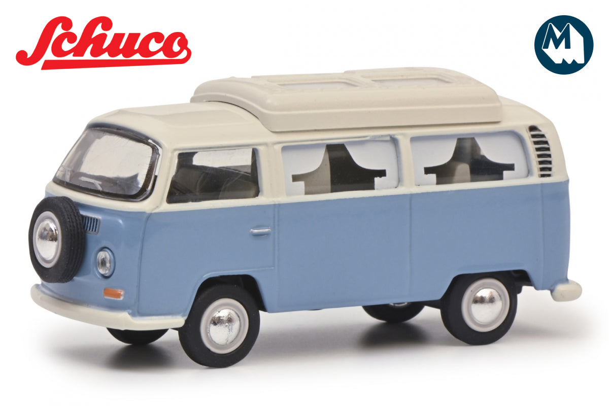 Volkwagen T2 Bus (Blue & White)