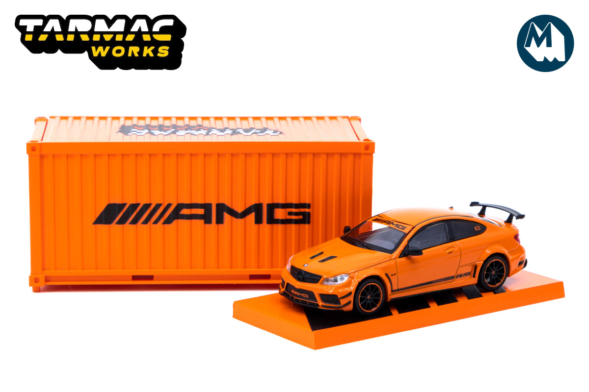 Mercedes-Benz C 63 AMG Coupé Black Series with Container (Orange)