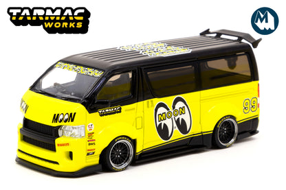1:43 - Toyota Hiace Widebody (Mooneyes Team Van)
