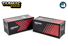 Tarmac Works - 1/64 Containers Set (Advan)