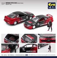 Honda Integra Type-R DC2 with racing figure (Advan Livery)