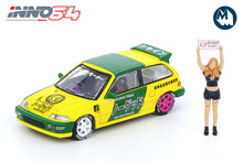 Honda Civic EF9 "No Good Racing" Osaka Auto Messe 2019 with figure