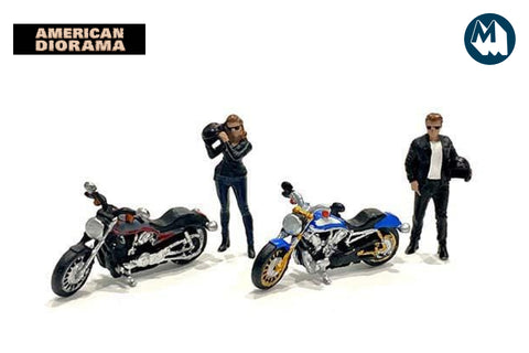1:64 American Diorama Moto Mania #2 (AD-76490)