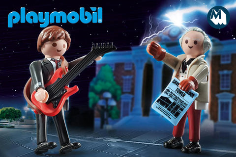 Playmobil Back to the Future Marty & Doc Figures (70459)