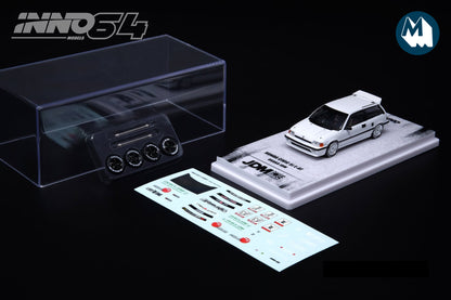 Honda Civic Si E-AT - White Osaka JDM (with extra wheels and decals)
