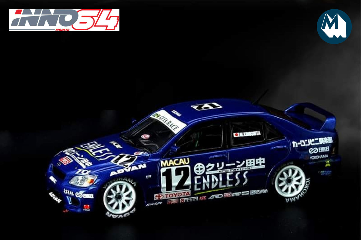 Toyota Altezza RS200 #12 Endless Macau Guia Race 1991 M. Kinohita