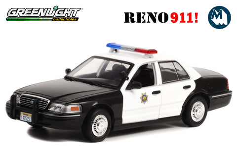 1:24 - Reno 911! / Lieutenant Jim Dangle's 1998 Ford Crown Victoria Police Interceptor - Reno Sheriff's Department