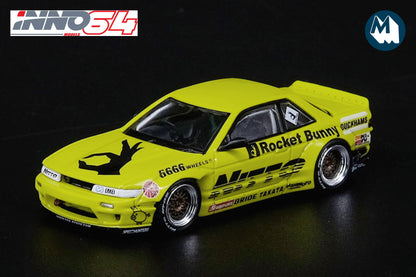Nissan Silva S13 (V2) - "Pandem / Rocket Bunny" (Light Yellow)