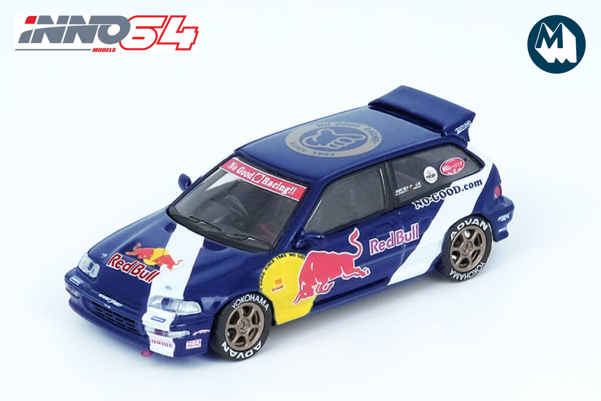 Honda Civic EF9 - No Good Racing Red Bull – Modelmatic