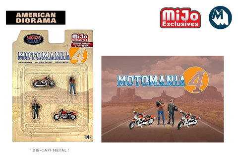 1:64 American Diorama Motomania #4 (AD-76504)