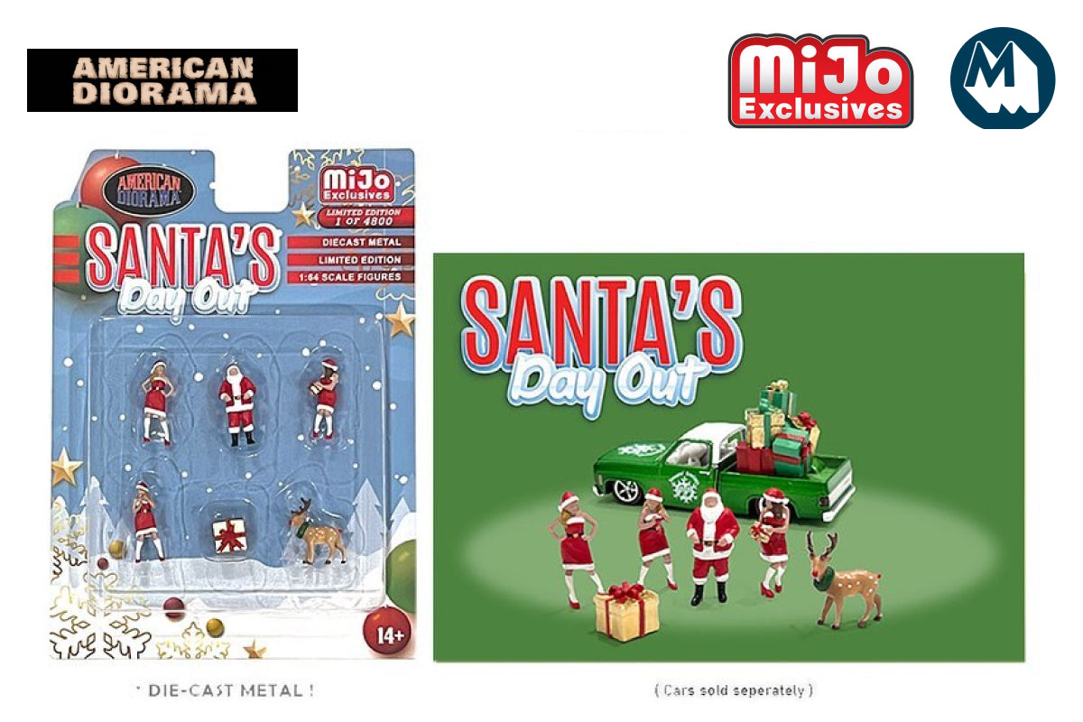 1:64 American Diorama Santa's Day Out (AD-76508)