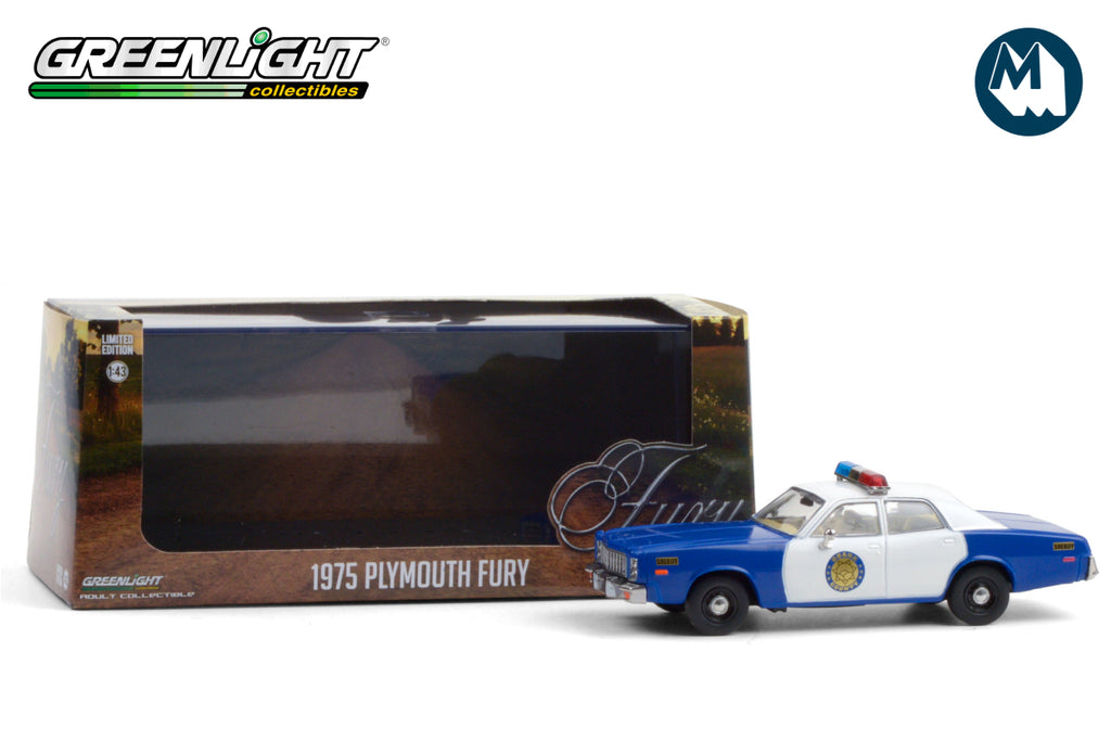 1975 Plymouth Fury Osage County Sheriff inspiré de Shérif fais moi Peur ! ( The Dukes of Hazzard ) 86602 1/43