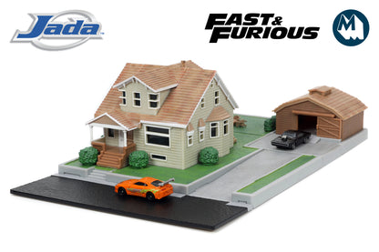 Nano Hollywood Rides - Dom Toretto's House Display Diorama / Fast & Furious