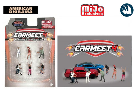 1:64 American Diorama Car Meet #4 (AD-76507)