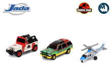 Nano Hollywood Rides - Jurassic World (Helicopter, Jeep Wrangler & Ford Explorer)