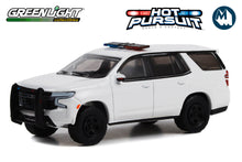 Hot Pursuit 2022 Chevrolet Tahoe Police Pursuit Vehicle (PPV) with light and push bar (White)