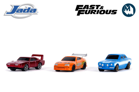 Nano Hollywood Rides - Fast & Furious (Daytona, Supra & Escort)