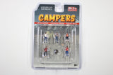 1:64 American Diorama Campers Set (AD-76489)