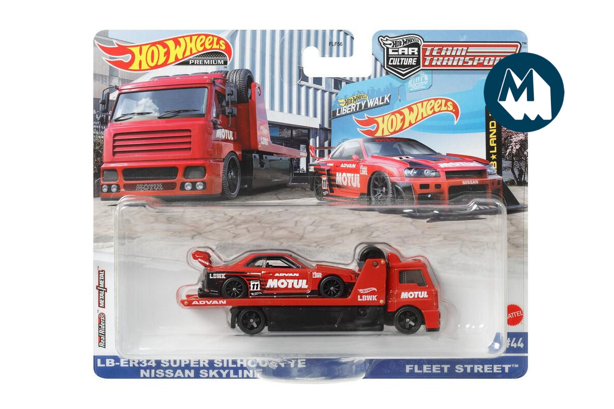 #44 - Fleet Street / LB-ER34 Super Silhouette Nissan Skyline